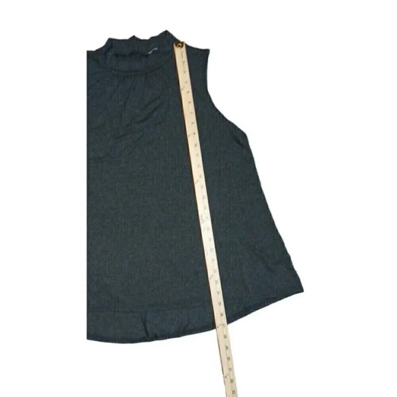 The Office Edit X Kiki Larue Women's Gray Sleeveless Turtleneck Soft Size 1X - Picture 6 of 13